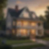 A visual representation of Zillow's 'Make Me Move' feature with a house icon.