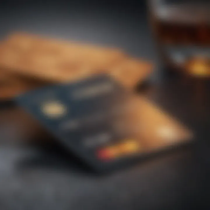 Stylish infographic detailing exclusive perks of top luxury credit cards