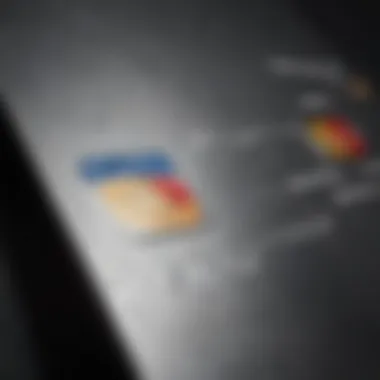 Detailed Features of Discover It Chrome Close-up view of credit card features