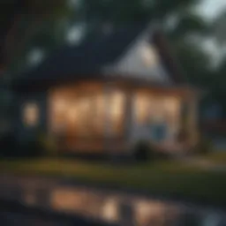 A cozy home representing affordability with FHA loans