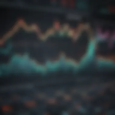 Graph depicting market trends affecting stable value investments