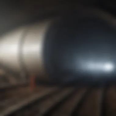 Conceptual illustration of The Boring Company's tunneling technology