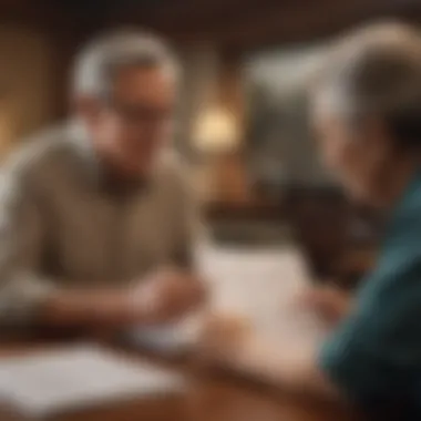 An individual reviewing their work history and retirement plans